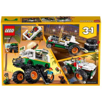 LEGO Creator Monster Truck Με Χάμπουργκερ 31104 5702016616309