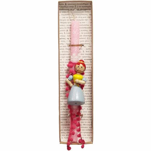 Χειροποίητα Είδη Easter Candle Princess Pink LA19030B 5212023206351