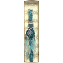 Χειροποίητα Είδη Easter Candle Dreamcatcher Wings - Petrol LA20059C 5212023241406
