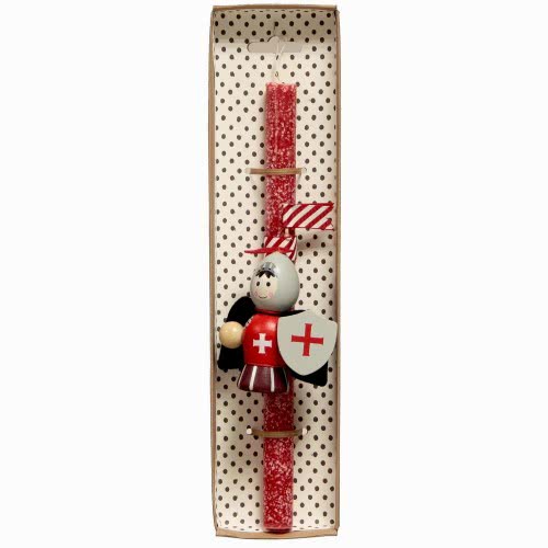Χειροποίητα Είδη Easter Candle Wooden Soldier - Red LA20110A 5212023297496