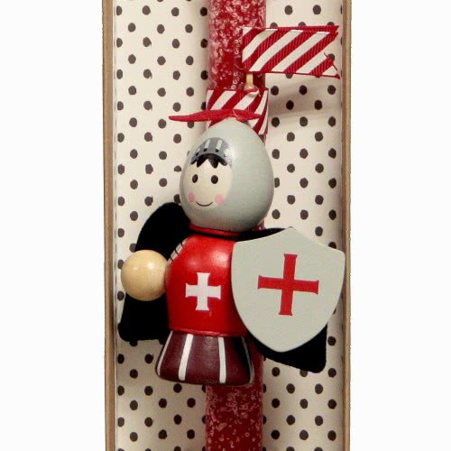 Χειροποίητα Είδη Easter Candle Wooden Soldier - Red LA20110A 5212023297496