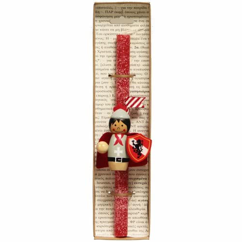 Χειροποίητα Είδη Easter Candle Wooden Soldier - Red LA20110D 5212023297526