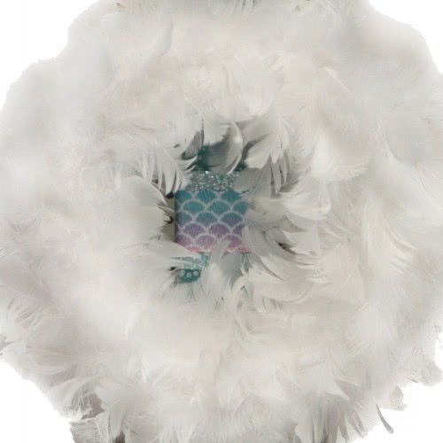Χειροποίητα Είδη Easter Candle Down Wreath White - Veraman LA20041A 5212023240720