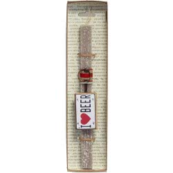 Χειροποίητα Είδη Easter Candle Keyring Vintage - Light Grey LA20011B 5212023299933