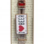 Χειροποίητα Είδη Easter Candle Keyring Vintage - Light Grey LA20011B 5212023299933