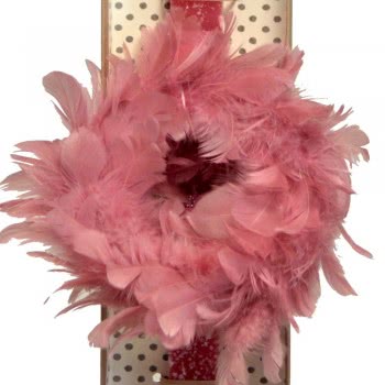 Χειροποίητα Είδη Easter Candle Down Wreath Pink LA20042A 5212023240751