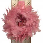 Χειροποίητα Είδη Easter Candle Down Wreath Pink - Crem LA20042B 5212023240768