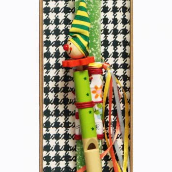 Χειροποίητα Είδη Easter Candle Wooden Whistle - Green LA19028A 5212023206252