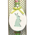 Χειροποίητα Είδη Easter Candle Egg With Rabbit - Green LA20052E 5212023241178