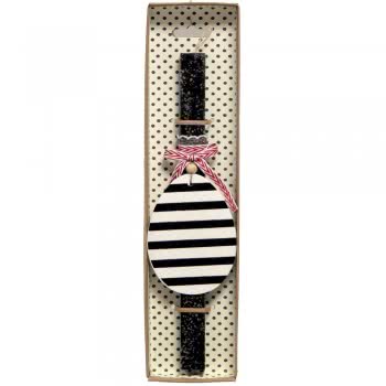 Χειροποίητα Είδη Easter Candle Egg Polka Dots - Grey LA20063B 5212023241536