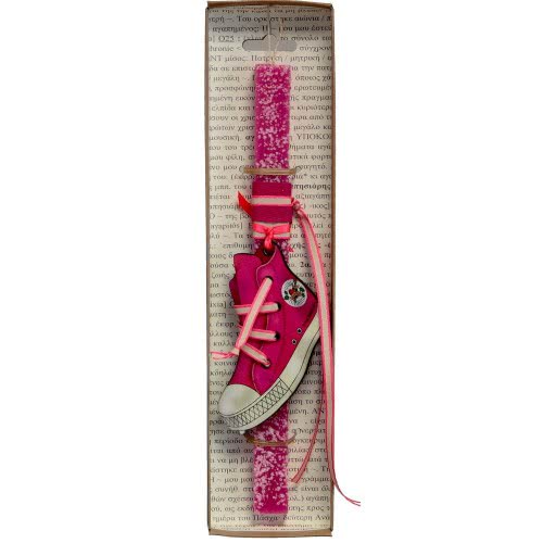 Χειροποίητα Είδη Easter Candle Allstar Shoe - Pink LA20018A 5212023239854