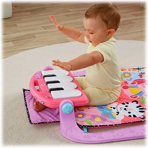 Mattel Γυμναστήριο - Μουσικό Πιανάκι - Ροζ BLN02 746775368029