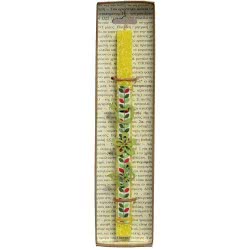 Χειροποίητα Είδη Easter Candle Spring Ornaments - Yellow LA20016B 5212023239779