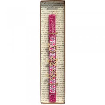 Χειροποίητα Είδη Easter Candle Spring Ornaments - Pink LA20016C 5212023239786