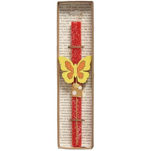 Χειροποίητα Είδη Easter Candle Butterfly - Coral LA20105A 5212023297236