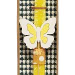 Χειροποίητα Είδη Easter Candle Butterfly - Yellow LA20105B 5212023297243