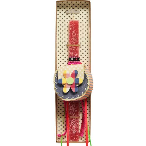 Χειροποίητα Είδη Easter Candle Flower Bag - Red LA20008B 5212023299803