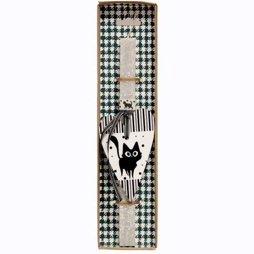 Χειροποίητα Είδη Easter Candle Cat Inside Heart - Grey Light LA20130Β 5212023298301