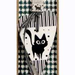 Χειροποίητα Είδη Easter Candle Cat Inside Heart - Grey Light LA20130Β 5212023298301