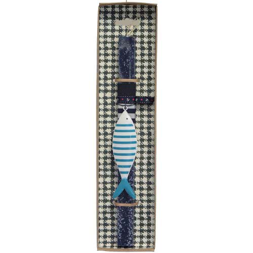Χειροποίητα Είδη Easter Candle Metalic Fish - Blue LA20048C 5212023241000
