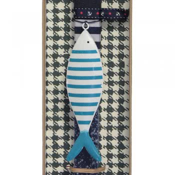 Χειροποίητα Είδη Easter Candle Metalic Fish - Blue LA20048C 5212023241000
