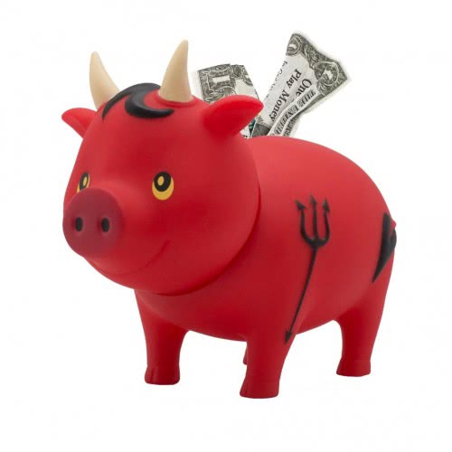 Lilalu Biggys Piggy Bank Devil 9024 4250282490242