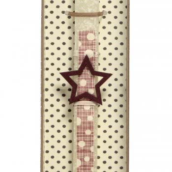 Χειροποίητα Είδη Easter Candle Wooden Star - Crem LA20127C 5212023298165