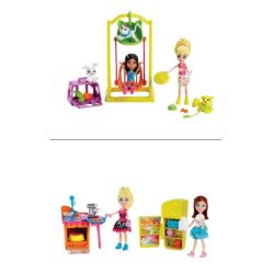 Mattel Polly Pocket Σετ Με Αξεσουάρ Με 2 Κούκλες BFY09 746775317256