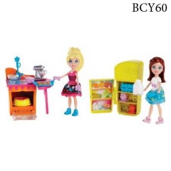 Mattel Polly Pocket Σετ Με Αξεσουάρ Με 2 Κούκλες BFY09 746775317256