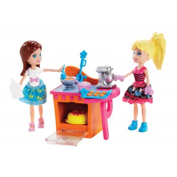 Mattel Polly Pocket Σετ Με Αξεσουάρ Με 2 Κούκλες BFY09 746775317256
