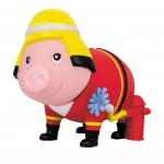 Lilalu Biggys Fireman Piggy Bank 9042 4250282490426