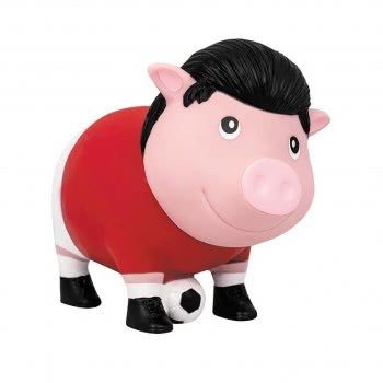 Lilalu Biggys Soccer Player Piggy Bank 9046 4250282490464