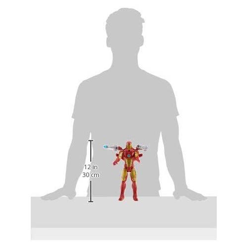 Hasbro Marvel Avengers Titan Hero Series Blast Gear Iron Man Action Figure, 30-Cm E7380 5010993653621
