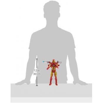 Hasbro Marvel Avengers Titan Hero Series Blast Gear Iron Man Action Figure, 30-Cm E7380 5010993653621