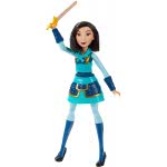 Hasbro Disney Princess Warrior Moves Mulan Doll With Sword-Swinging Action Warrior Outfit Mulan Fashion Doll E8628 5010993677511