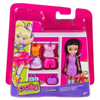 Mattel Polly - Κούκλα Με Ρούχα (3 Σχέδια) CBW79 / ASST 887961016123
