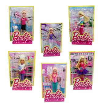 Mattel Μίνι Barbie Επαγγέλματα (6Σχ) BFW62 746775316044