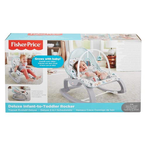 Mattel Deluxe Infant To Toddler Ριλάξ / Κούνια GMD21 887961852134