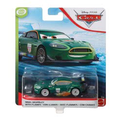 Mattel Disney Cars Nigel Gearsley With Flames DXV29 / GJY87 887961822137