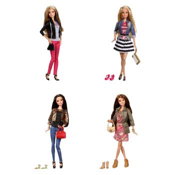 Mattel Barbie And Οι Φίλες Της - Fashion Icons (4 Σχέδια) BLR55 746775370787