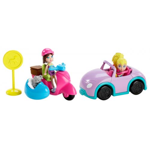 Mattel Pollyville – Οχηματάκια 2 Σχέδια Y6074 / ASST 746775229597