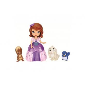 Mattel Πριγκίπισσα Σοφία And Ζωάκια Y6640 746775235093