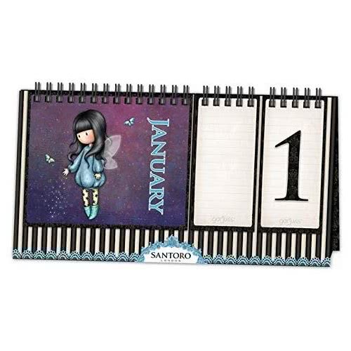 Santoro London Santoro Gorjuss Επιτραπέζιο Ημερολόγιο Bubble Fairy 760GJ03 5018997626917