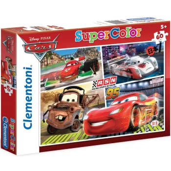 Clementoni Παζλ 60Τεμ Super Color Disney Cars 1200-26953 | Toys-shop.gr