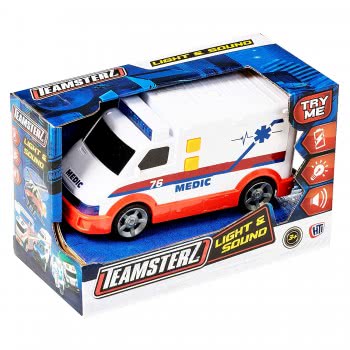 As company Teamsterz Small Light And Sound International Ambulance 7535-16584 / 1416564 5050841656411