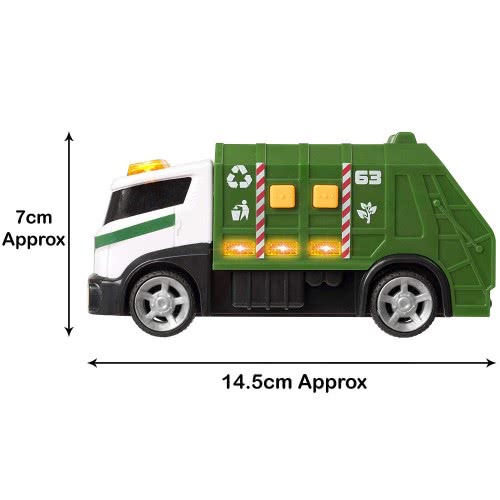 As company Teamsterz Small Light And Sound Garbage Truck 7535-16584 / 1416561 5050841656114