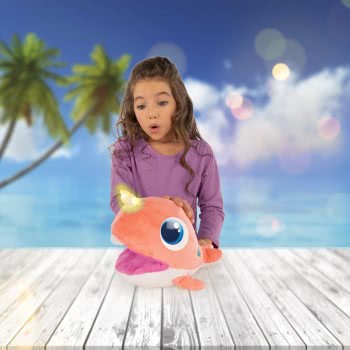 As company Zoo Corally Plush Interactive The Little Narval 1607-92136 8421134092136