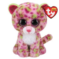 ty Beanie Boos Lainey Plush Leopard Pink 15Cm 1607-36312 008421363124
