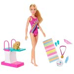 Mattel Easter Candle Barbie Dreamhouse Adventures Swim And Dive Doll And Accessories GHK23 