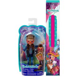 Mattel Λαμπάδα Enchantimals Χίξμπι Σκατζόχοιρος Κούκλα Και Ζωάκι Φιλαράκι FNH22 / FJJ22 
